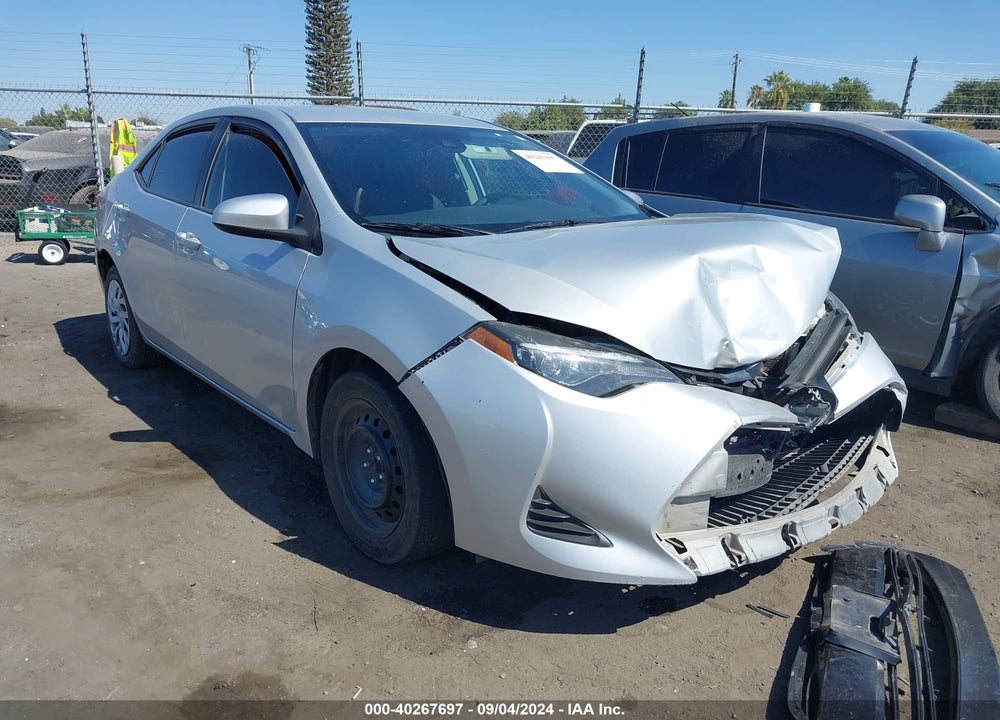 2019 TOYOTA COROLLA LE VIN: 5YFBURHEXKP911513