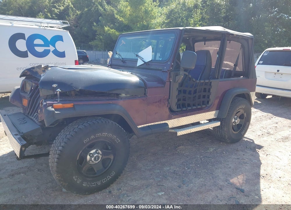 1992 JEEP WRANGLER / YJ VIN: 2J4FY29SINJ503433