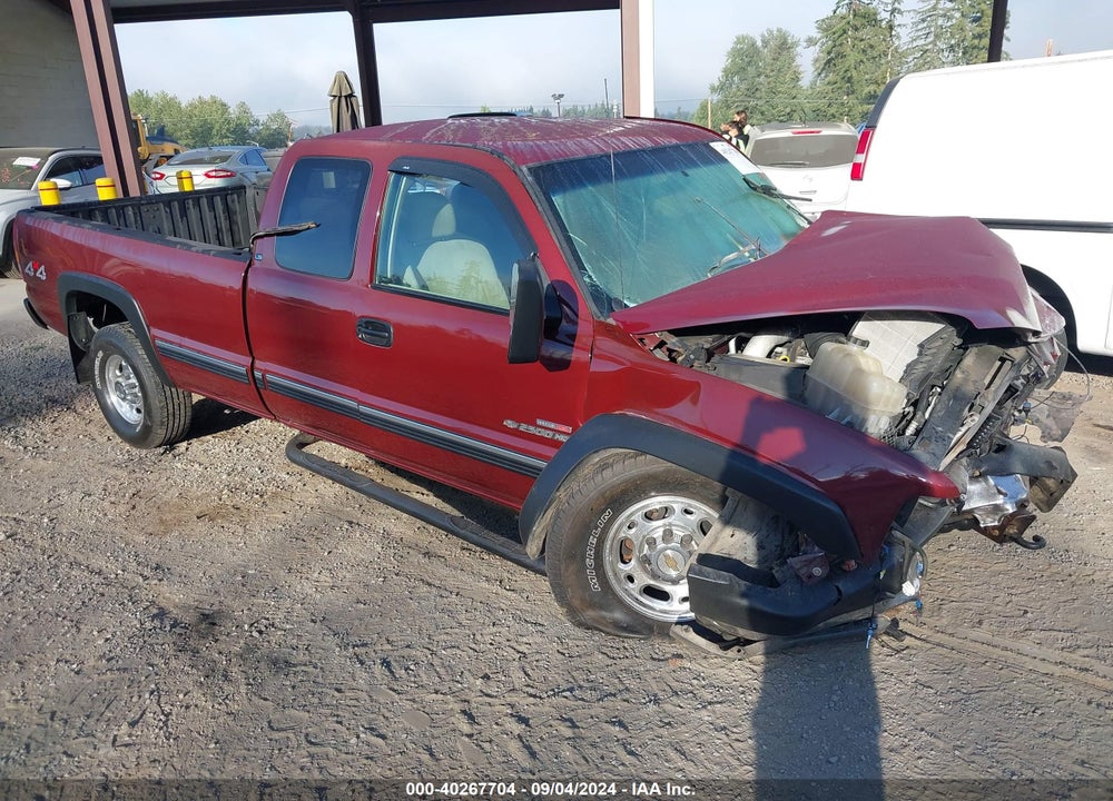 2002 CHEVROLET SILVERADO 2500HD LS VIN: 1GCHK29132E100717