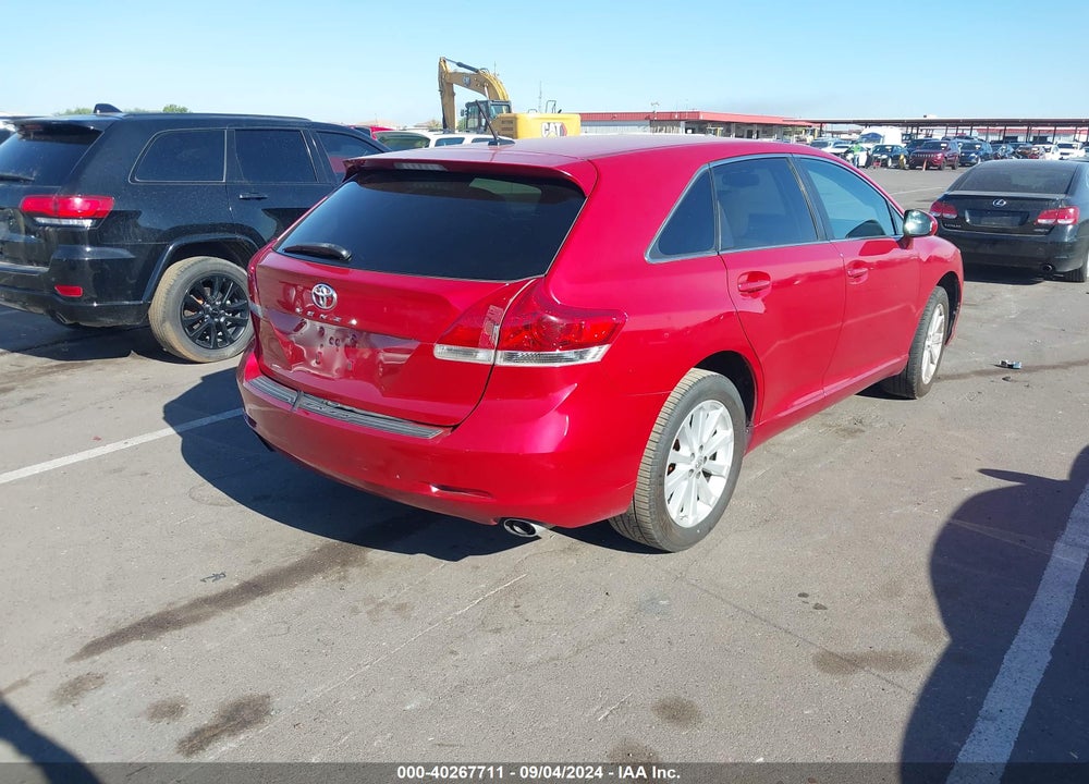 2011 TOYOTA VENZA VIN: 4T3ZA3BB8BU050776