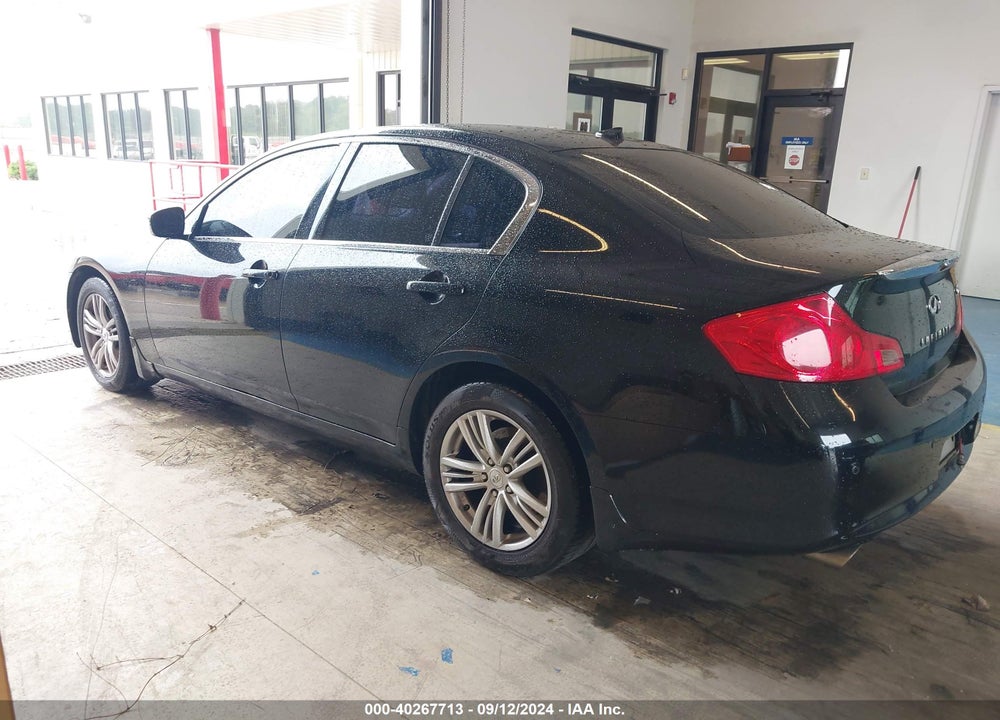 2012 INFINITI G37X VIN: JN1CV6AR8CM970273