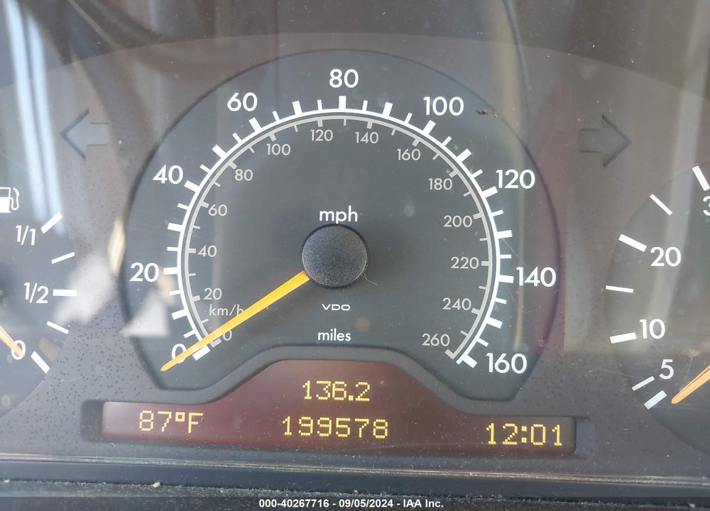 1997 MERCEDES-BENZ E 420 VIN: WDBJF72F1VA395125