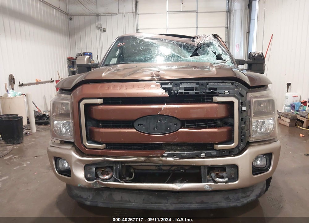 2011 FORD F-350 LARIAT VIN: 1FT8W3BT0BEB14547