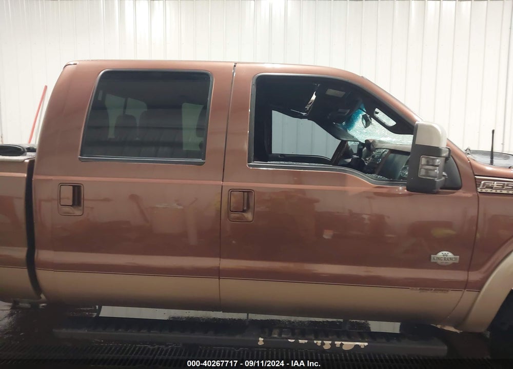 2011 FORD F-350 LARIAT VIN: 1FT8W3BT0BEB14547