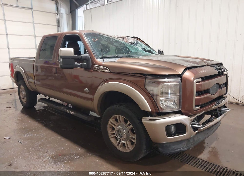 2011 FORD F-350 LARIAT VIN: 1FT8W3BT0BEB14547