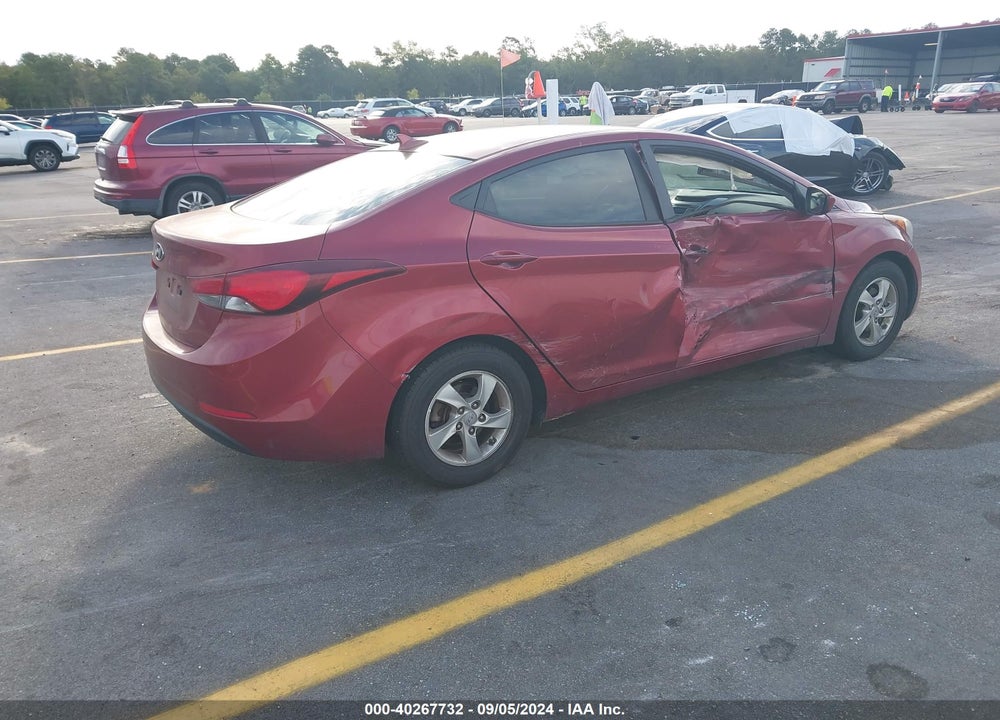 2015 HYUNDAI ELANTRA SE VIN: 5NPDH4AE3FH579055