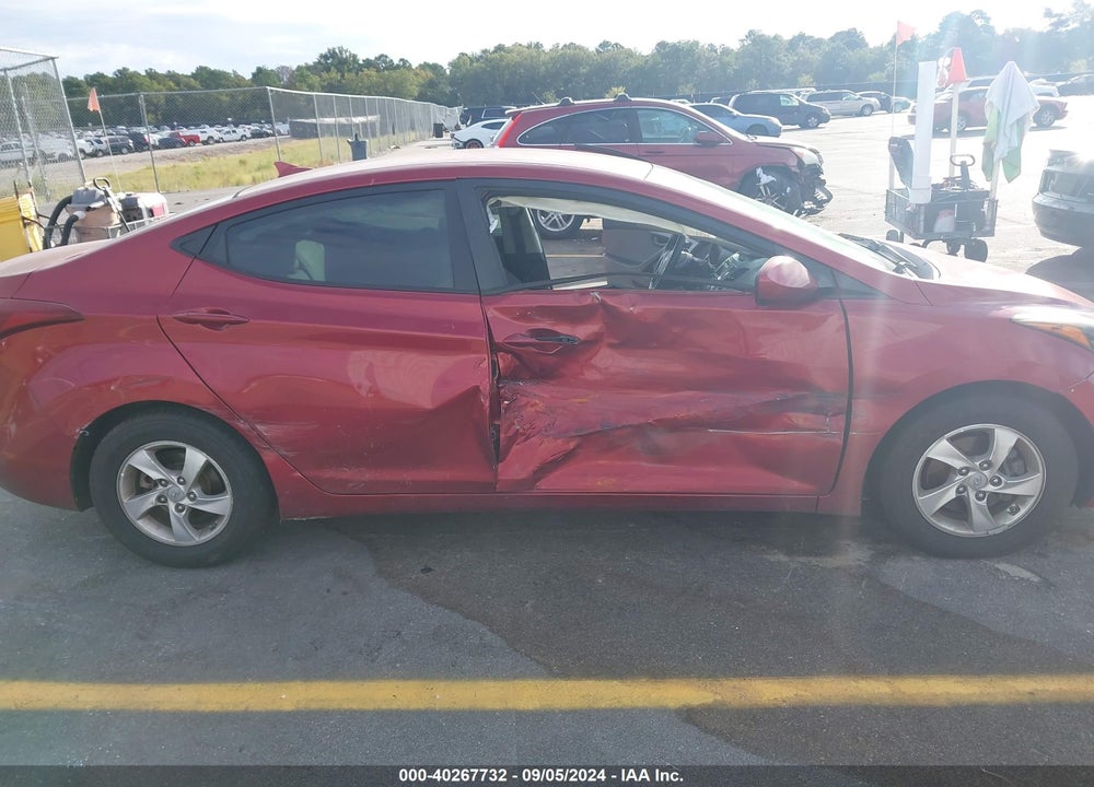 2015 HYUNDAI ELANTRA SE VIN: 5NPDH4AE3FH579055