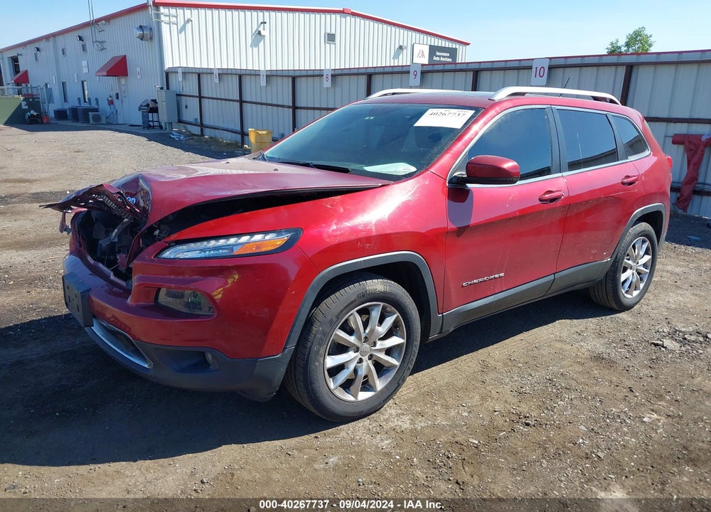 2015 JEEP CHEROKEE LIMITED VIN: 1C4PJMDS3FW648033