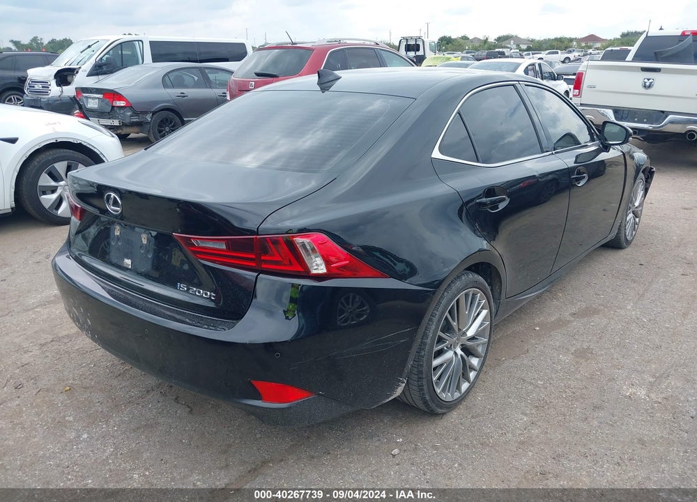 2016 LEXUS IS 200T VIN: JTHBA1D28G5024291