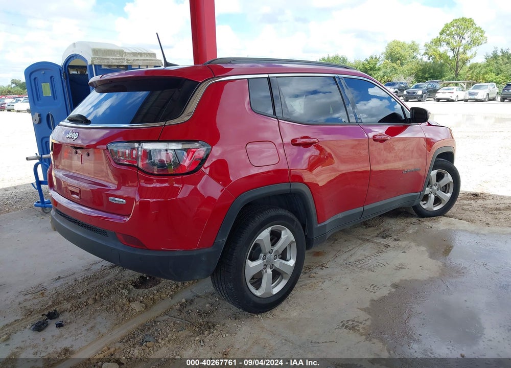 2017 JEEP NEW COMPASS LATITUDE FWD VIN: 3C4NJCBB3HT653195