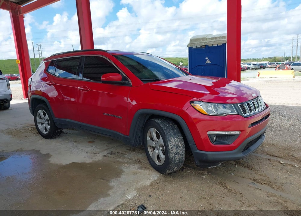 2017 JEEP NEW COMPASS LATITUDE FWD VIN: 3C4NJCBB3HT653195