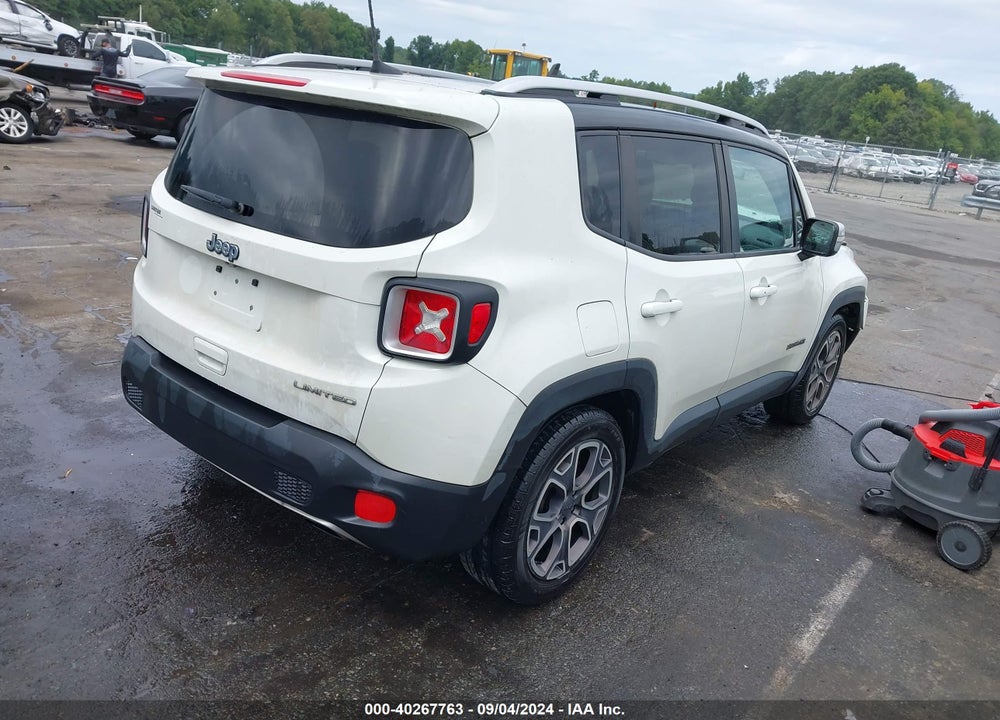 2018 JEEP RENEGADE LIMITED FWD VIN: ZACCJADB3JPG19067