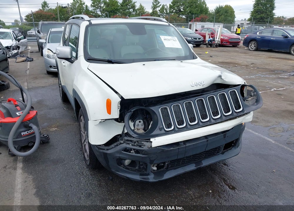 2018 JEEP RENEGADE LIMITED FWD VIN: ZACCJADB3JPG19067