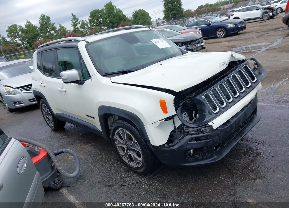 2018 JEEP RENEGADE LIMITED FWD VIN: ZACCJADB3JPG19067