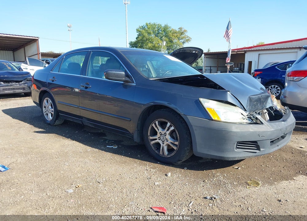 2007 HONDA ACCORD 2.4 EX VIN: 1HGCM56897A059128