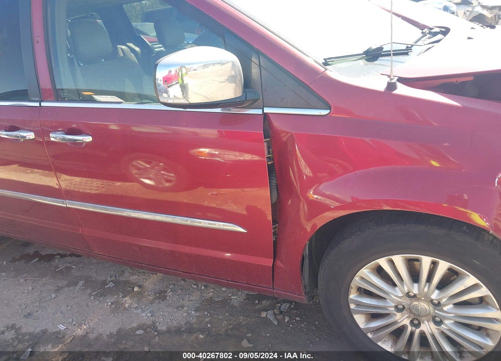 2012 CHRYSLER TOWN & COUNTRY LIMITED VIN: 2C4RC1GGXCR413500