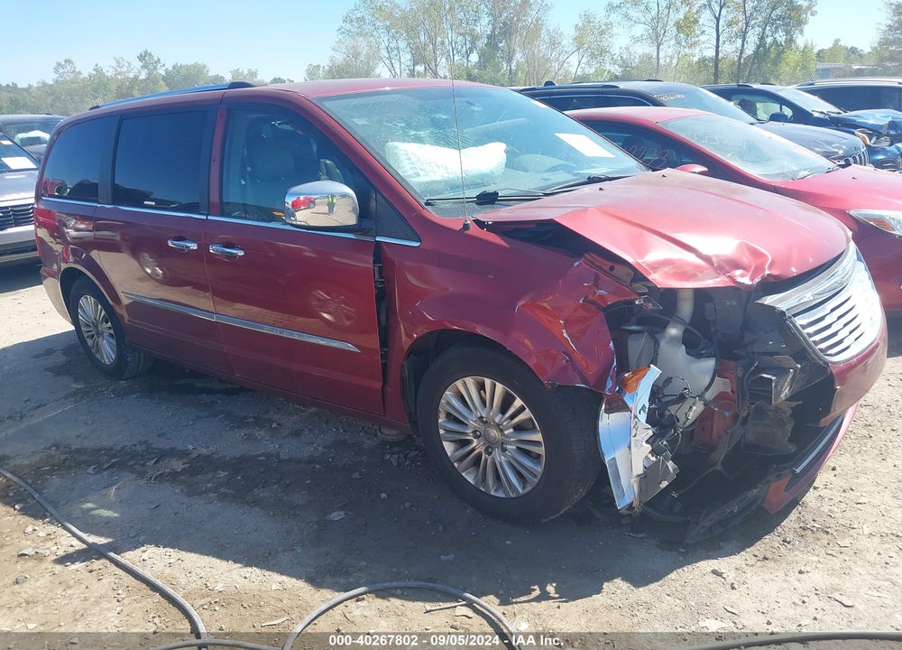 2012 CHRYSLER TOWN & COUNTRY LIMITED VIN: 2C4RC1GGXCR413500