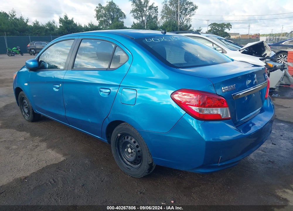 2017 MITSUBISHI MIRAGE G4 ES VIN: ML32F3FJ1HHF10014