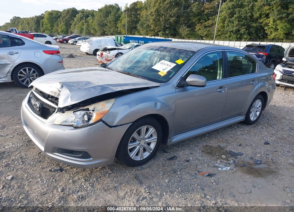 2011 SUBARU LEGACY 2.5I PREMIUM VIN: 4S3BMBB65B3220472