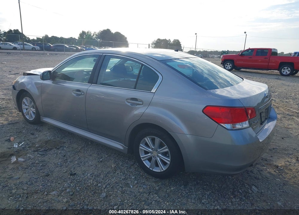 2011 SUBARU LEGACY 2.5I PREMIUM VIN: 4S3BMBB65B3220472