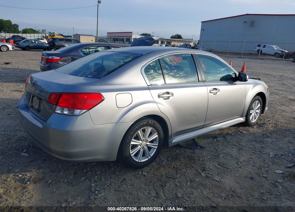 2011 SUBARU LEGACY 2.5I PREMIUM VIN: 4S3BMBB65B3220472