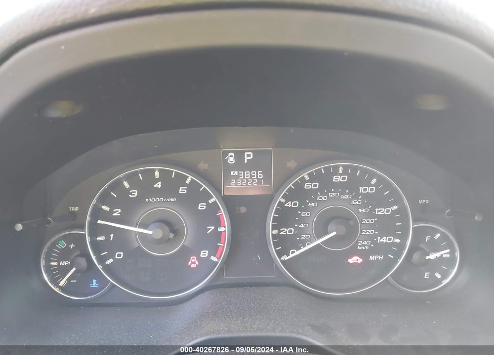 2011 SUBARU LEGACY 2.5I PREMIUM VIN: 4S3BMBB65B3220472