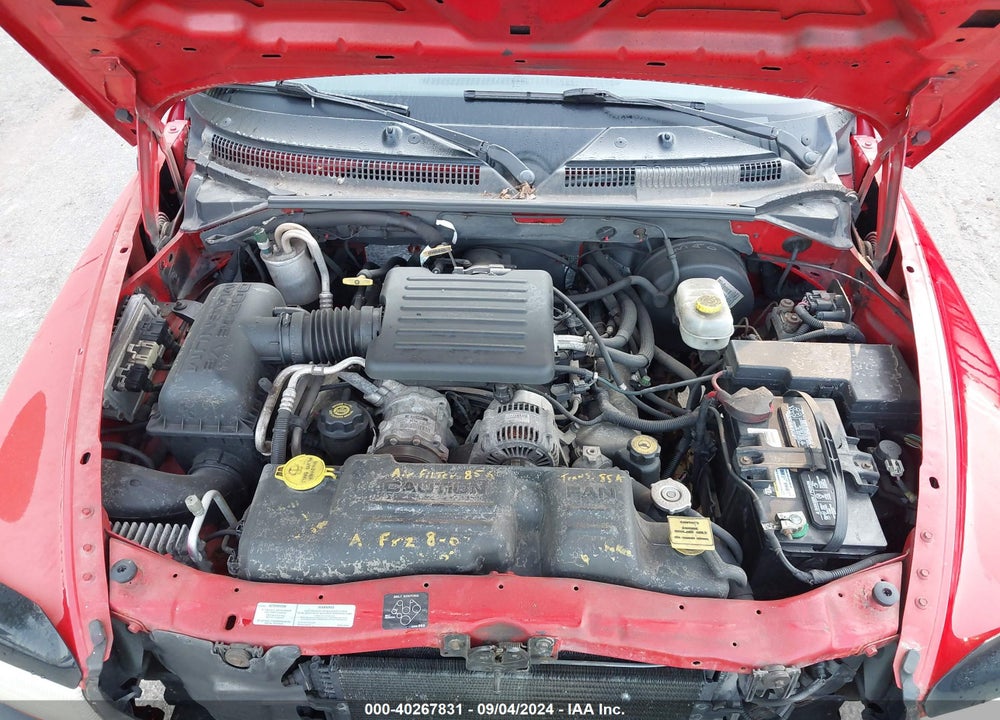 2001 DODGE DAKOTA SLT/SPORT VIN: 1B7GG22N71S214715