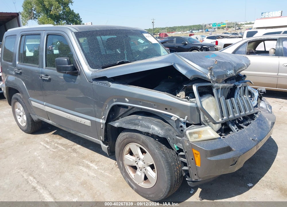 2012 JEEP LIBERTY SPORT VIN: 1C4PJLAK3CW108286