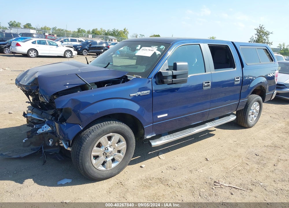 2012 FORD F-150 XLT VIN: 1FTFW1ET0CFB39435