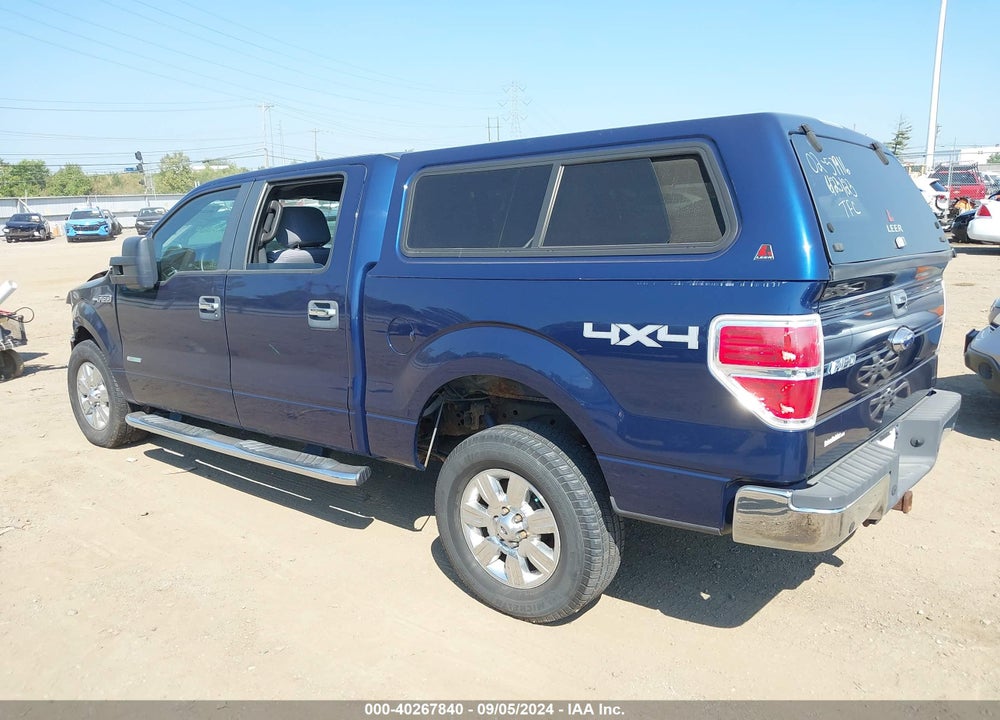 2012 FORD F-150 XLT VIN: 1FTFW1ET0CFB39435