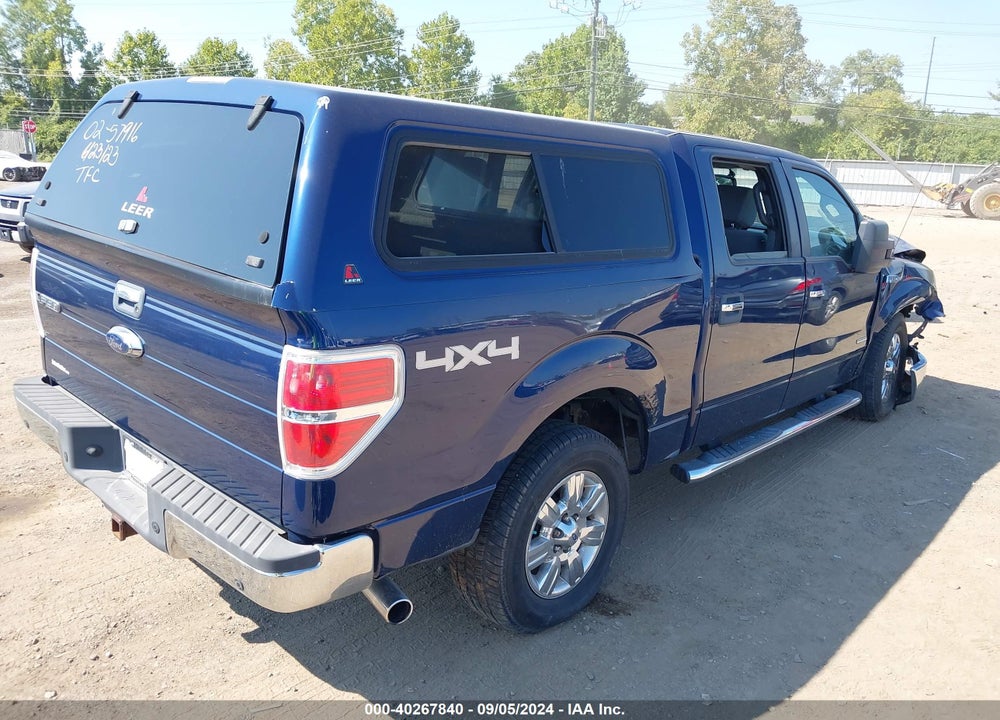 2012 FORD F-150 XLT VIN: 1FTFW1ET0CFB39435