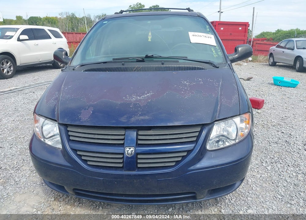 2005 DODGE CARAVAN SXT VIN: 1D4GP45R55B181605