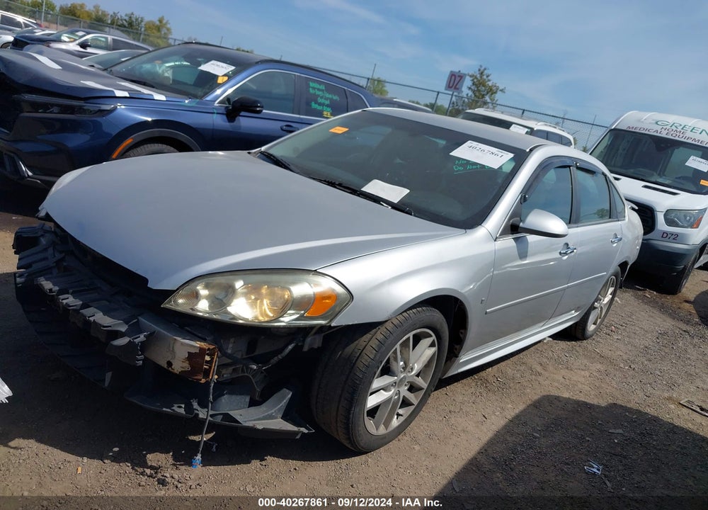 2013 CHEVROLET IMPALA LTZ VIN: 2G1WC5E32D1160370