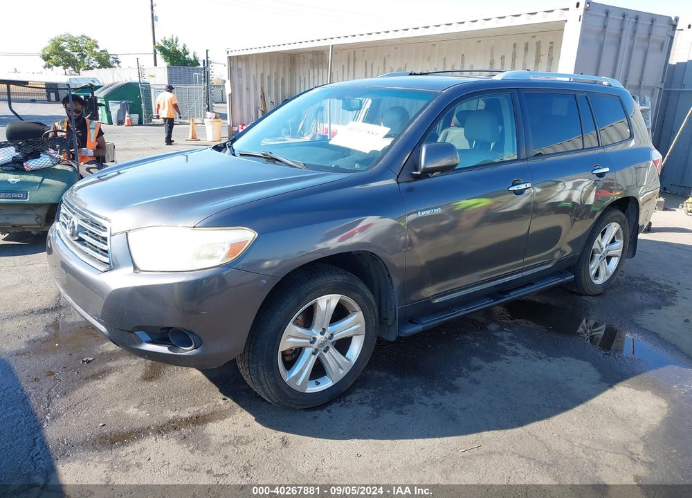2008 TOYOTA HIGHLANDER LIMITED VIN: JTEES42A382002981