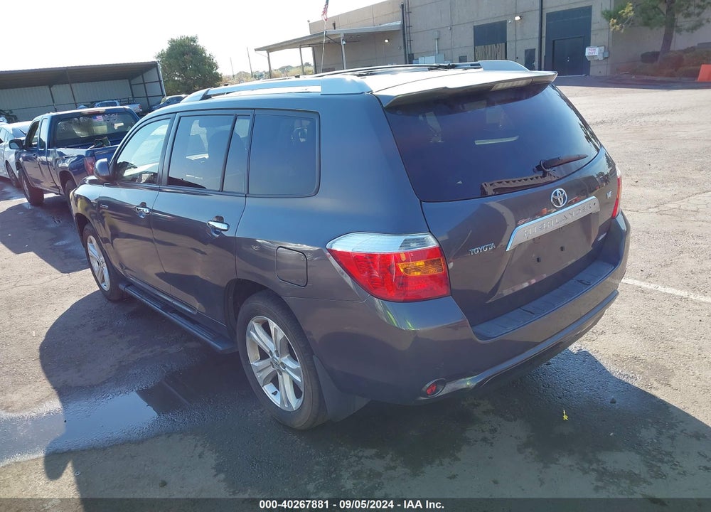 2008 TOYOTA HIGHLANDER LIMITED VIN: JTEES42A382002981