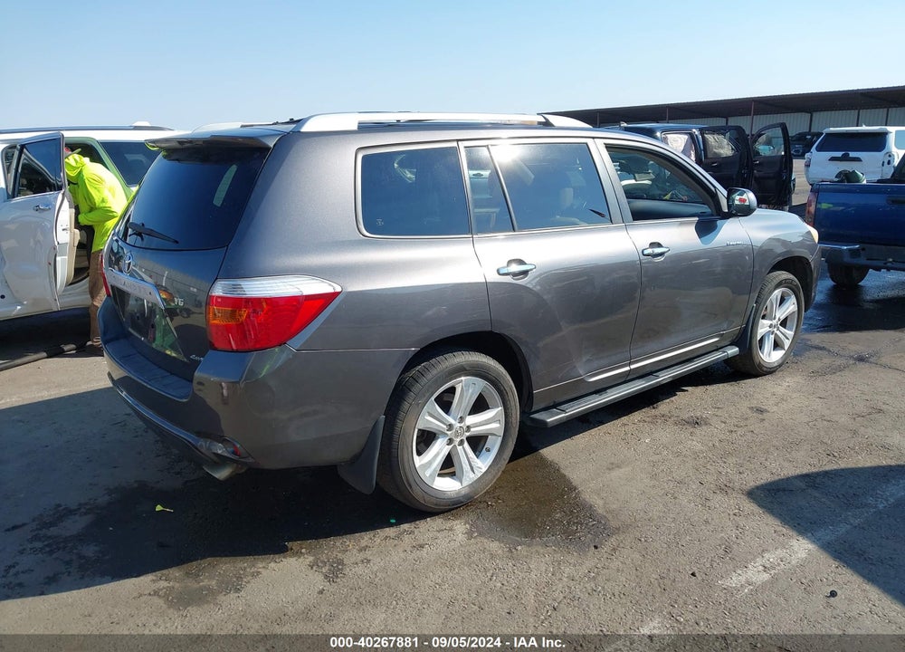 2008 TOYOTA HIGHLANDER LIMITED VIN: JTEES42A382002981