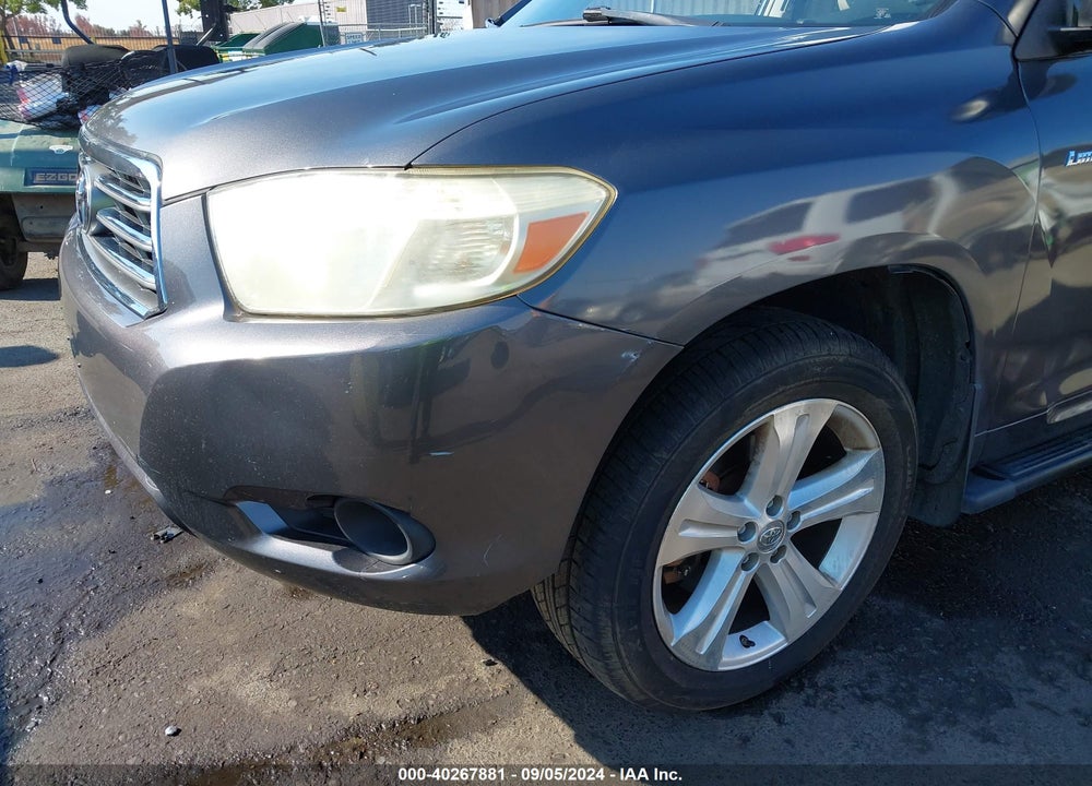 2008 TOYOTA HIGHLANDER LIMITED VIN: JTEES42A382002981