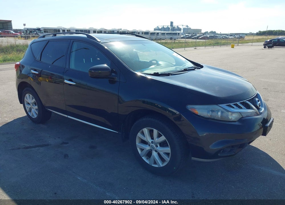 2011 NISSAN MURANO SV VIN: JN8AZ1MW9BW159425