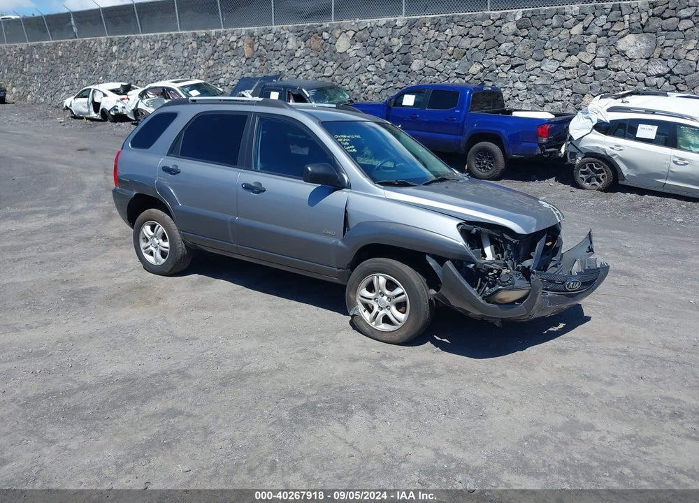 2007 KIA SPORTAGE LX V6 VIN: KNDJE723677420000