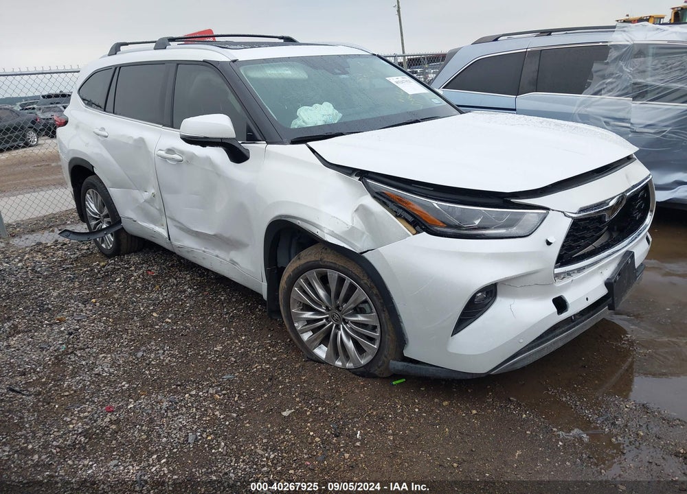 2023 TOYOTA HIGHLANDER PLATINUM VIN: 5TDKDRAH2PS045308