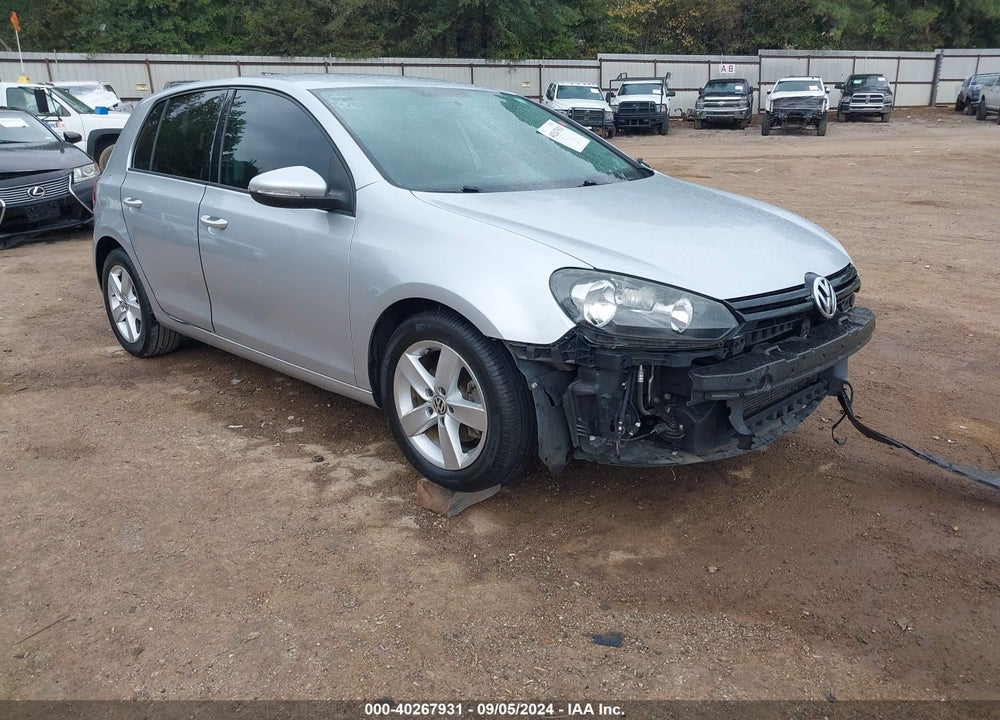 2013 VOLKSWAGEN GOLF 2.5L 4-DOOR VIN: WVWDB7AJ8DW019295