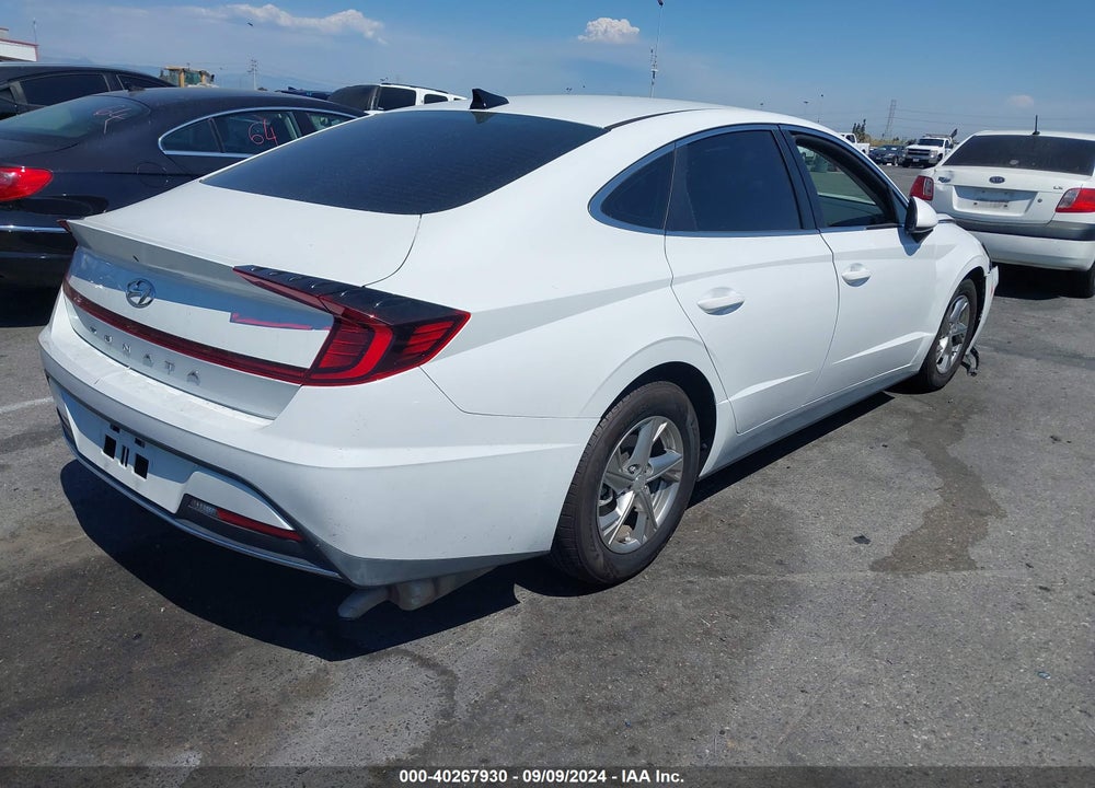 2021 HYUNDAI SONATA SE VIN: 5NPEG4JA8MH079099