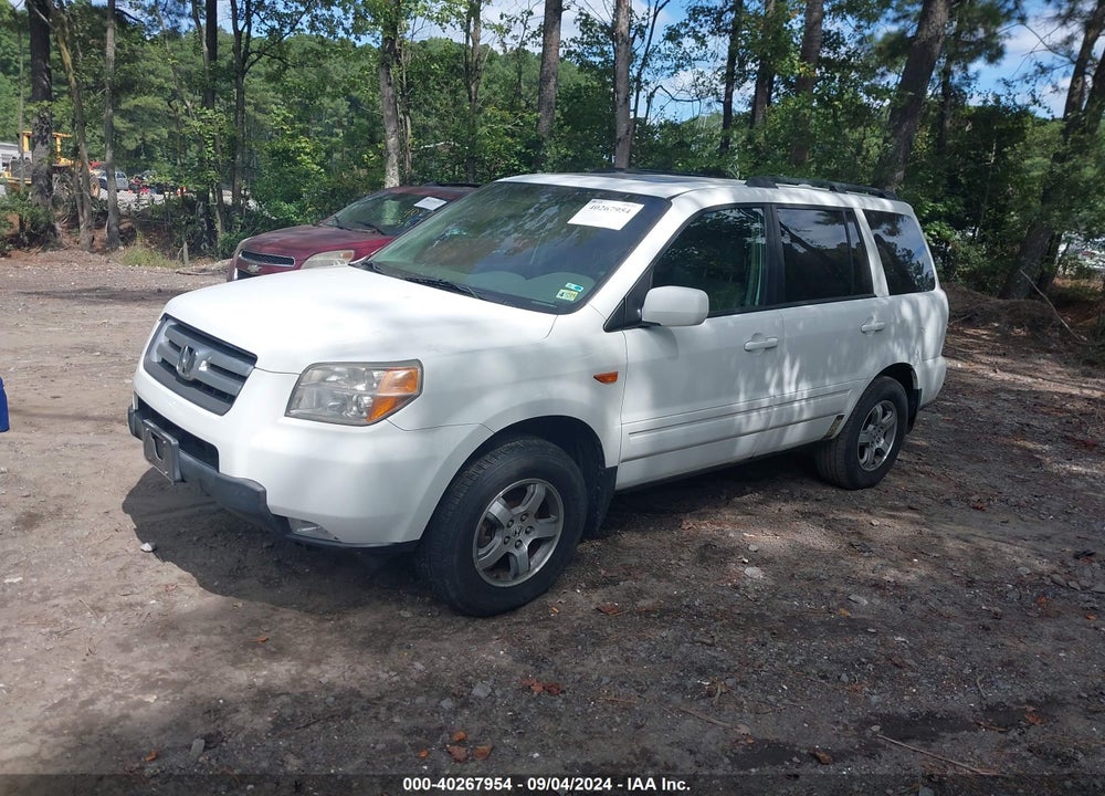 2006 HONDA PILOT EX-L VIN: 5FNYF28516B034634