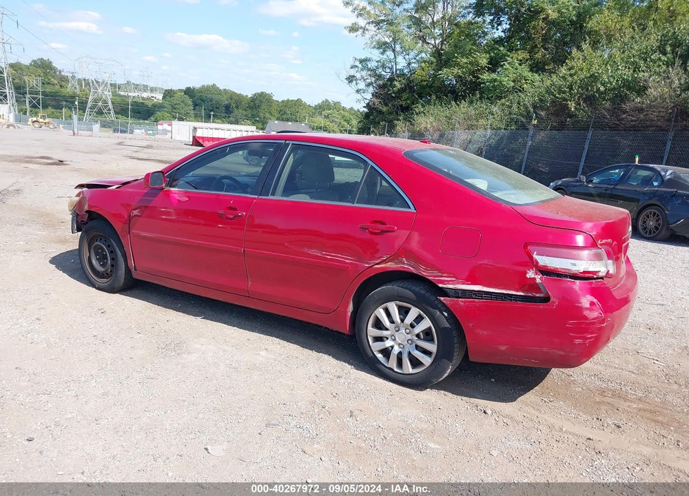 2010 TOYOTA CAMRY LE VIN: 4T1BF3EK3AU538264