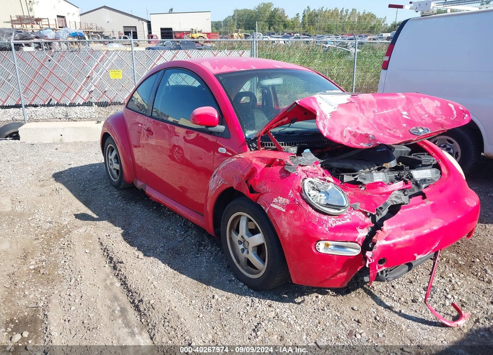 2000 VOLKSWAGEN NEW BEETLE GL VIN: 3VWBA21C7YM402923