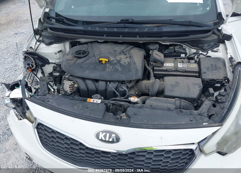 2016 KIA FORTE LX VIN: KNAFK4A65G5611764