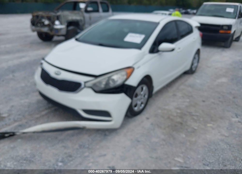 2016 KIA FORTE LX VIN: KNAFK4A65G5611764