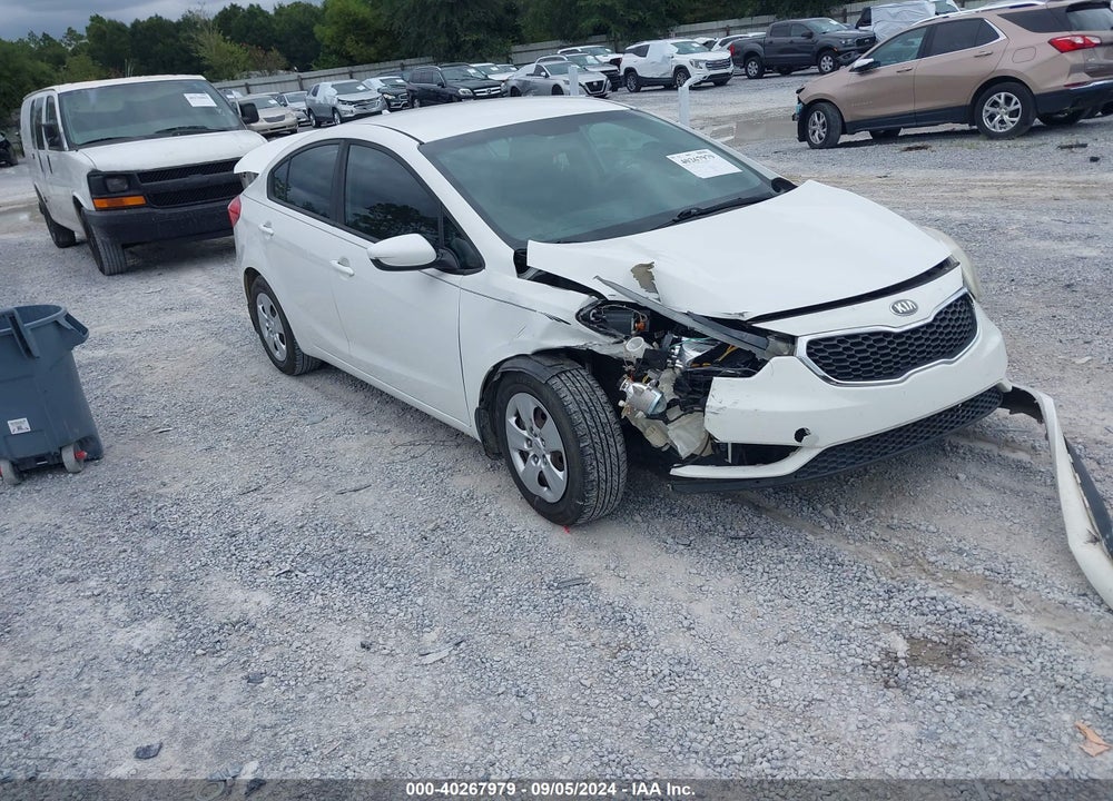 2016 KIA FORTE LX VIN: KNAFK4A65G5611764