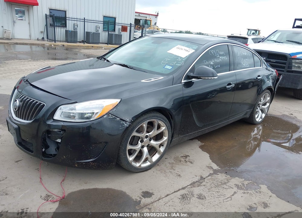 2013 BUICK REGAL GS VIN: 2G4GV5GV9D9168189