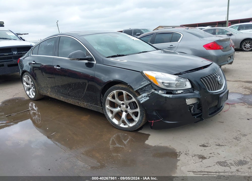 2013 BUICK REGAL GS VIN: 2G4GV5GV9D9168189